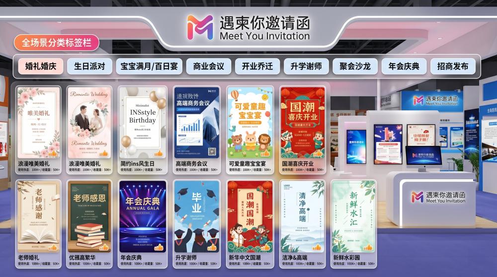 寿宴请柬避坑指南｜吉祥模板+免费工具，新手也能零差错